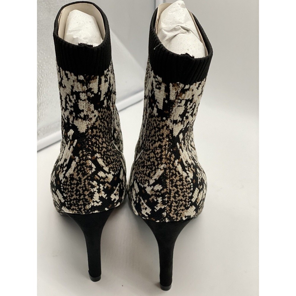 Mia Ankle Boots, Women Size 7M McKinney Beige Multi Sock Boot - Picture 5 of 10